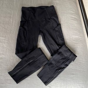 Lululemon align high rise with side pockets size 2